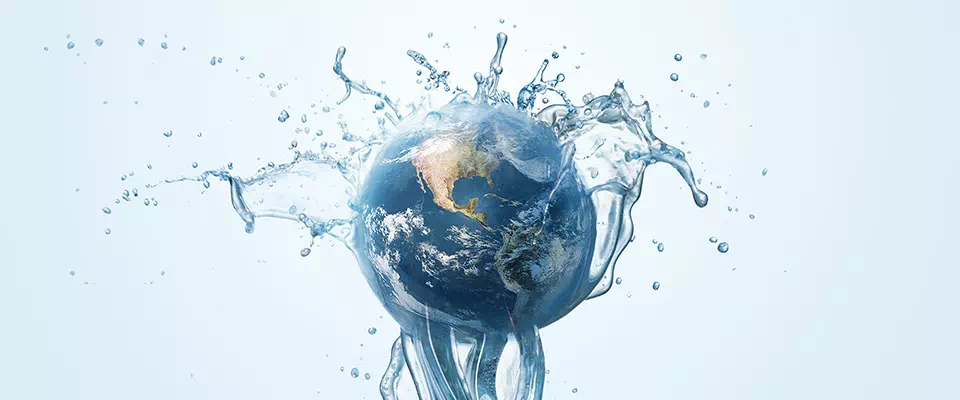 Ziemia w kropli wody